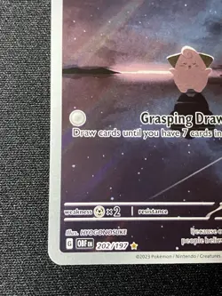 Cleffa 202/197 SV03: Obsidian Flames Holo illustration Rare Pokemon - Image 5