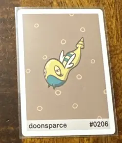 Doonsparce (Dunsparce) #0206- Gen 2 Pookiemoot Fan Art - Pokemon - Image 1