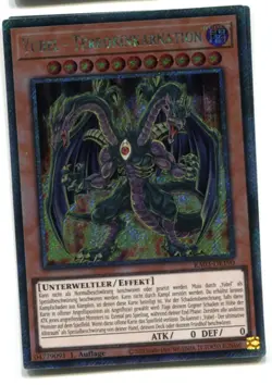 Yu-Gi-Oh! Yubel Terrorinkarnation Platinum Secret Rare RA03-DE190 - Image 1