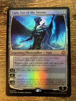 Ugin, Eye Of The Storms Foil 0001 TDM Dragonstorm MTG NM/M - Image 1