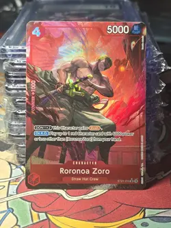 Roronoa Zoro (Parallel) ST21-015 Starter Deck EX: Gear 5 Foil - Image 1
