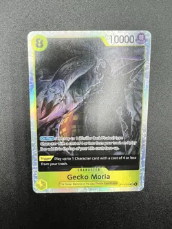 ONE PIECE AZURE’S SEA’S SEVEN GECKO MORIA OP14-104 SR - Image 2