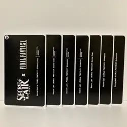 MTG Secret Lair Final Fantasy English Foil And Non-Foil Set With Promo Card - Image 1
