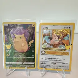 8 Card Lot Pokemon TCG Celebrations Holo Pikachu Cleffa Claydol Hydreigon V - Image 2