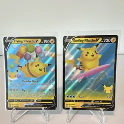 8 Card Lot Pokemon TCG Celebrations Holo Pikachu Cleffa Claydol Hydreigon V - Image 4
