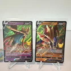 8 Card Lot Pokemon TCG Celebrations Holo Pikachu Cleffa Claydol Hydreigon V - Image 5