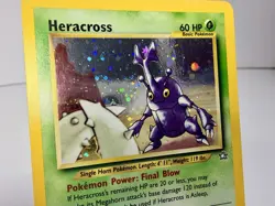 Pokemon Heracross Neo Genesis Holo Rare Card 6/111 NEAR MINT Wizards - Image 3