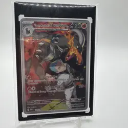 Team Rockets Houndoom Illustration Card 191/182 Sv10: Destined Rivals - Image 1