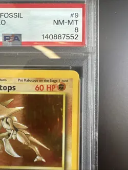 Kabutops Holo *1st Edition* PSA 8 Near Mint Pokemon Card - Fossil 1999 Set #9/62 - Image 3