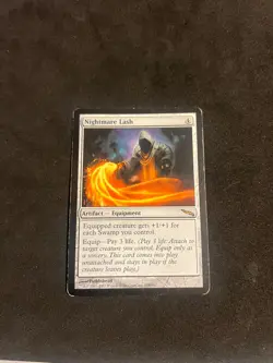 Nightmare Lash [Mirrodin] Magic MTG Cards MP/HP - Image 1