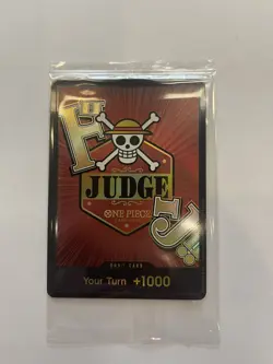 Sealed JUDGE DON!! Card Promo One Piece Card ENGLISH - Image 1