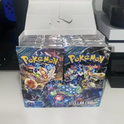 Pokemon TCG Scarlet Violet Stellar Crown Sealed Booster Pack ~ 10 Cards! - Image 1