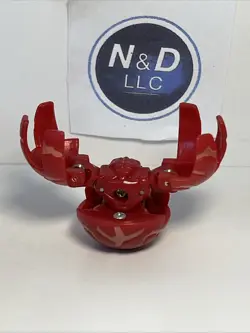 Bakugan Battle Brawlers Pyrus Fear Ripper B1 Classic 400G Open Core W/Card RARE - Image 5