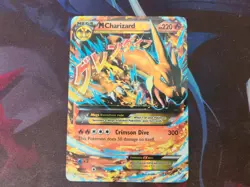 Pokemon M Charizard EX (Y) 13/106 Flashfire Holo LP Pokemon Card - Image 1