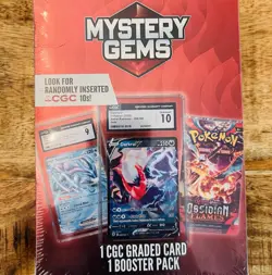 🔥Pokemon TCG Mystery gems 1 CGC Graded Card And 1 Booster Pack!!! - Image 2