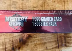 🔥Pokemon TCG Mystery gems 1 CGC Graded Card And 1 Booster Pack!!! - Image 3