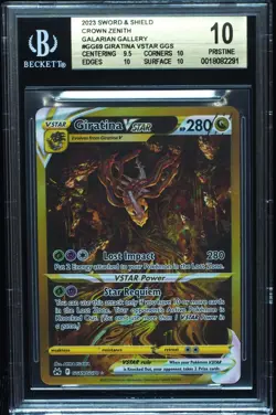 Giratina VSTAR GG69 BGS 10 Pristine Mint Crown Zenith Pokemon Card - Image 1