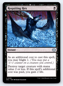 Requitting Hex U/C - Lorwyn Eclipsed MTG - Image 1