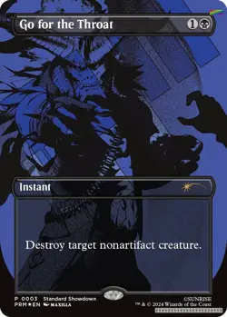 Go for the Throat [SSP - 3] - NM [Foil] TCG MTG - Image 1