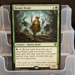 Magic: The Gathering Hermit Druid Green Creature Rare Regular 2025 - Image 1