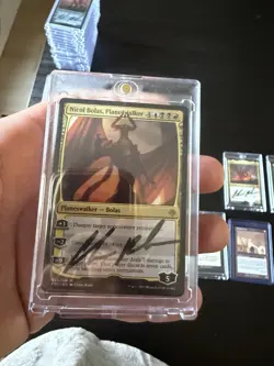 Magic The Gathering Nicol Bolas Planeswalker Artist Proof Chris Rahn Signed - Image 1