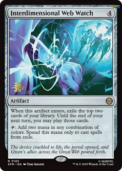 Interdimensional Web Watch [PRE - 165] - NM [Foil] TCG MTG - Image 1