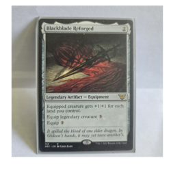 Blackblade Reforged - Kamigawa Neon Dynasty - Rare Artifact - MTG - Image 1