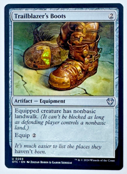 Trailblazer's Boots | Commander: Outlaws of Thunder Junction | 0269 | NM - Image 1