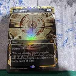 1x Armageddon, Foil, Secrets of Strixhaven English Mystical Archive Magic MTG NM - Image 1