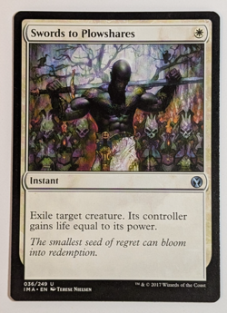 MTG - 1x Swords to Plowshares - Eternal Masters - LP - Magic The Gathering #36 - Image 1