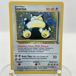 Snorlax 11/64 Jungle Holo LP/MP Rare WOTC Pokemon TCG Vintage Single - Image 1