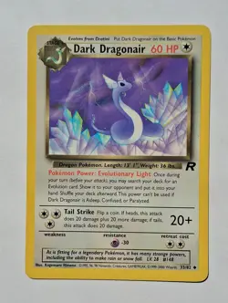 Pokemon - Dark Dragonair - Team Rocket 33/82 - Uncommon - LP - Image 1