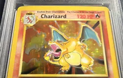 Charizard 4/102 Base Set Holo Rare TGA Graded 7 NM Pokemon TCG - Image 3
