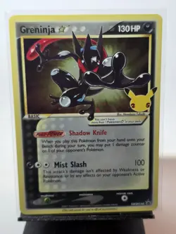 Greninja Gold Star Celebrations Promo SWSH144 Pokemon 2021 - Image 2