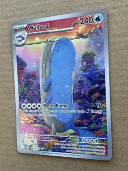 Wailord - 162/159 Journey Together Illustration Rare Pokemon - NM/MINT - Image 2