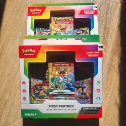 Pokemon First Partner Illustration Collection Series 1 Sealed 2 Box Lot 🔥 - Image 2