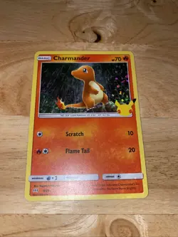 CHARMANDER 9/25 HOLO 25TH ANNIVERSARY MCDONALD'S POKEMON TCG LP-MP - Image 2