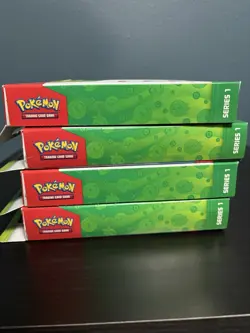 Pokemon TCG First Partner Illustration Collection Series 1 Lot of 4 Boxes - Image 3