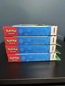 Pokemon TCG First Partner Illustration Collection Series 1 Lot of 4 Boxes - Image 5