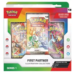 Lot Of 3 Pokemon First Partner Series 1 Illustration Collection Ships Out Fast - Image 1