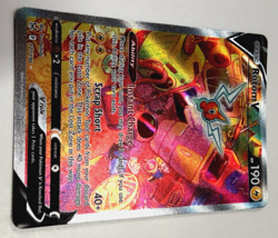 ROTOM V Sword & Shield - Lost Origin 177/196 HOLO Ultra RARE POKEMON TCG - Image 1