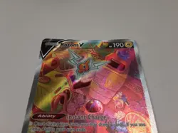 ROTOM V Sword & Shield - Lost Origin 177/196 HOLO Ultra RARE POKEMON TCG - Image 4