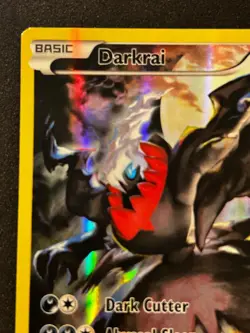 2016 Darkrai Black Star Promo XY114 Full Art FA NM Mythical Collection Pokemon - Image 3