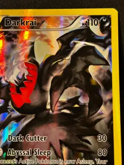 2016 Darkrai Black Star Promo XY114 Full Art FA NM Mythical Collection Pokemon - Image 4