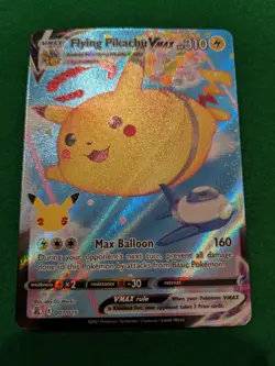 Flying Pikachu VMAX - 007/025 - Pokemon 25th Celebrations Sword Shield NM - Image 1