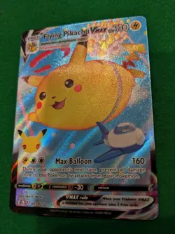 Flying Pikachu VMAX - 007/025 - Pokemon 25th Celebrations Sword Shield NM - Image 3