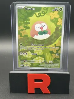 Pokemon TCG Rowlet 090/088 Perfect Order Illustration Rare NM - Image 1