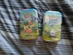 Pokemon TCG: Ascended Heroes Mini Tin Lot Of 2 New Sealed Pikachu Togepi - Image 1