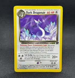 Pokemon TCG Dark Dragonair #33/82 Team Rocket Non Holo Vintage 1999-2000 - Image 1