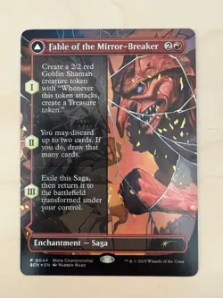 MTG Fable Of The Mirror Breaker Store Championship Promo Foil MTG Magic #P0044 - Image 1